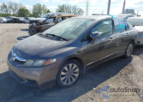 2011 Honda Civic Ex-L из США, поврежденный, VIN 19XFA1F94BE002377